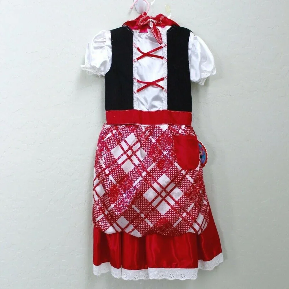 Lalaloopsy Scarlet Riding Hood Red Dress Costume